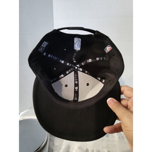 Phoenix Suns Hat Cap Snapback Black White Adjustable NBA Basketball Adult Mens - Picture 4 of 8